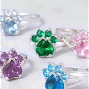 Dog Paw Rings